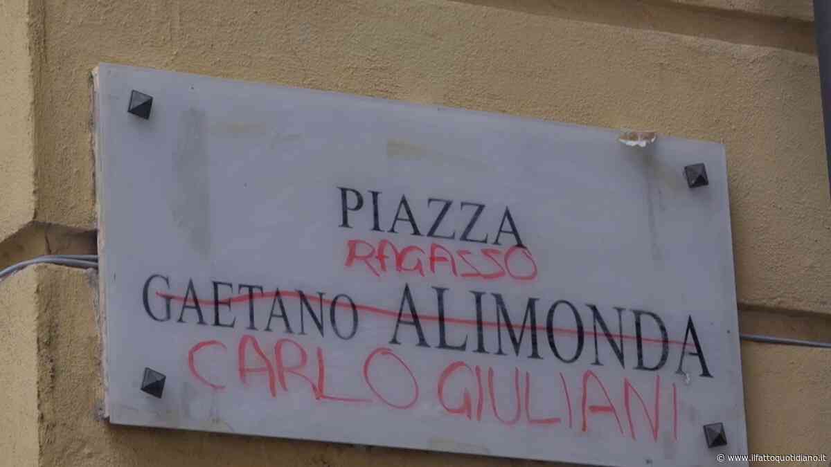 Piazza Alimonda si ferma alle 17.27 per ricordare Carlo Giuliani. La sorella Elena: “La repressione continua a lasciare scie di sangue”
