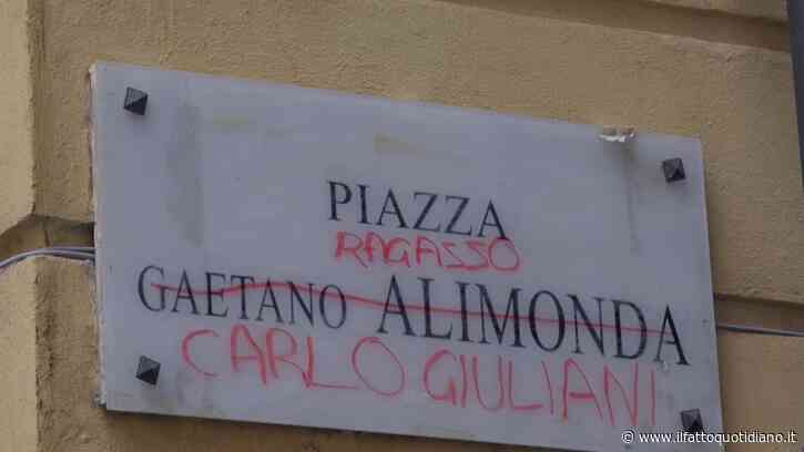 Piazza Alimonda si ferma alle 17.27 per ricordare Carlo Giuliani. La sorella Elena: “La repressione continua a lasciare scie di sangue”