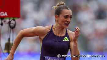 Jake Heyward and Charlotte Henrich smash Welsh records in London