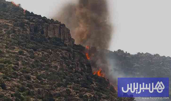 "حريق أنفك" يستنفر الجهود بأزيلال