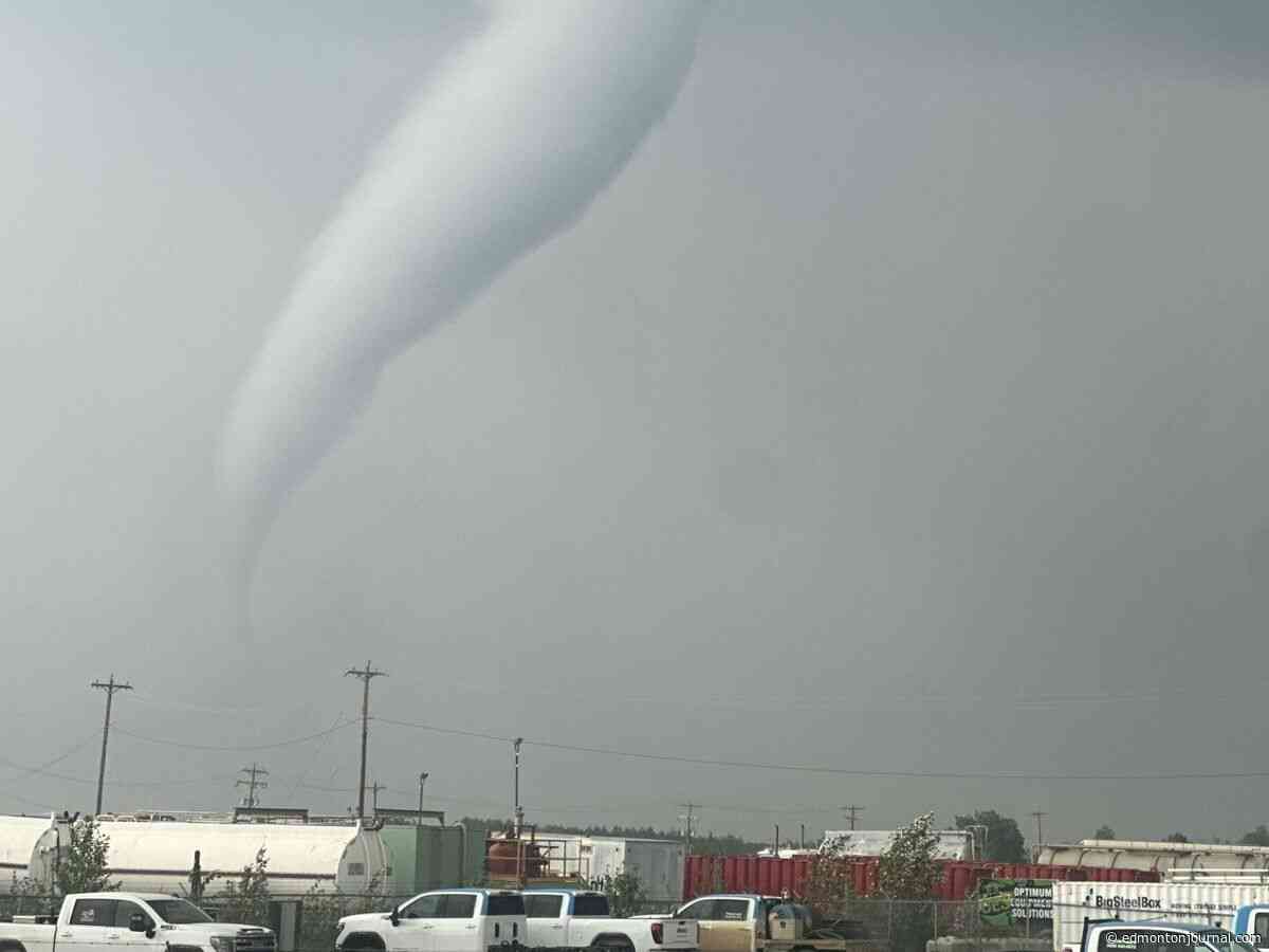Weekend tornado rips through Rocky Mountain House and Clearwater County