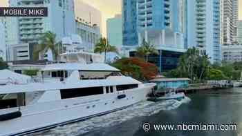 Video shows massive yacht crashing into dock in Fort Lauderdale