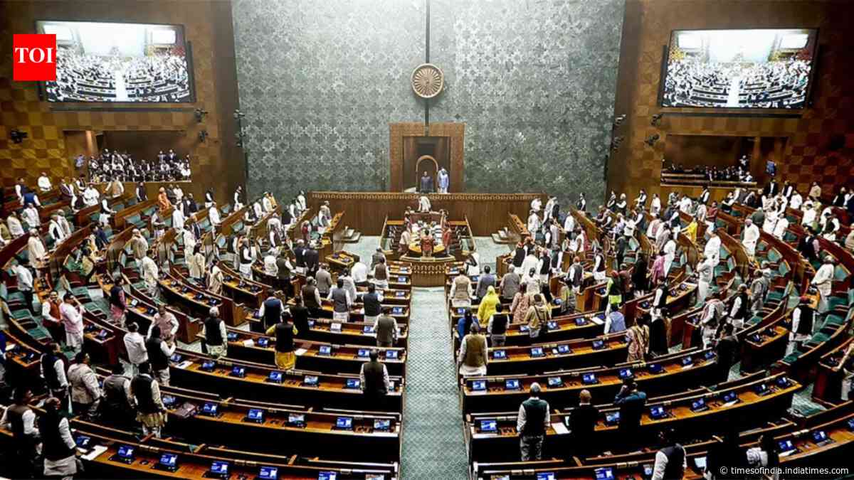 Day 1 of Parliament’s monsoon session washed out amid NEET, donation chori protests