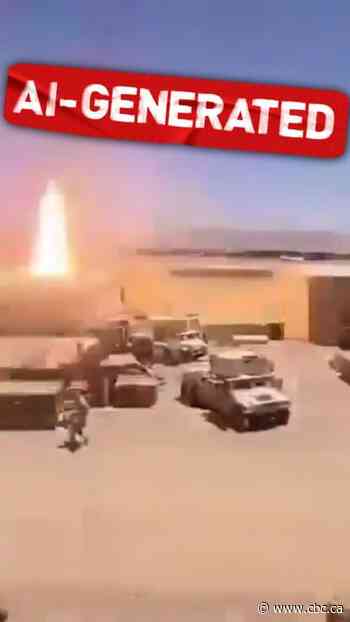 Fact check: Does this video show Iranian missiles hitting a U.S. base?