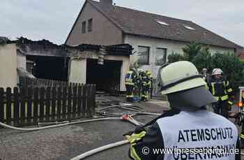 FW Celle: Garagenbrand in Garßen