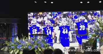 Hundreds gather to honor life of Nolan Wells as questions remain about his death