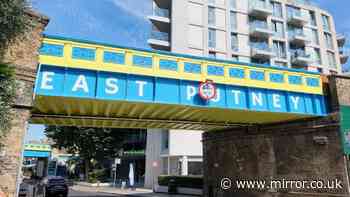Wandsworth residents brand structure 'IKEA Bridge' after council's £600,000 paintjob