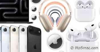 Deals: AirPods Pro 3, AirPods Max 2 $100 off, AirTag 2 all-time low, M5 MacBook Pro $400 off, iPhone Air, more
