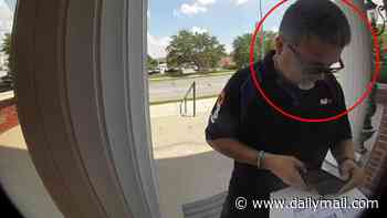 FedEx driver is fired after black woman's Ring doorbell camera caught him using disgusting language while delivering a package