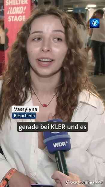 Festival mit Schutzbunker #ukraine #festival #tagesschau