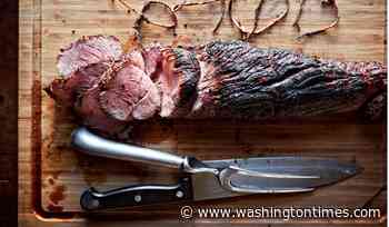 This smoky, fire-kissed beef tenderloin with herb butter comes from Canal House