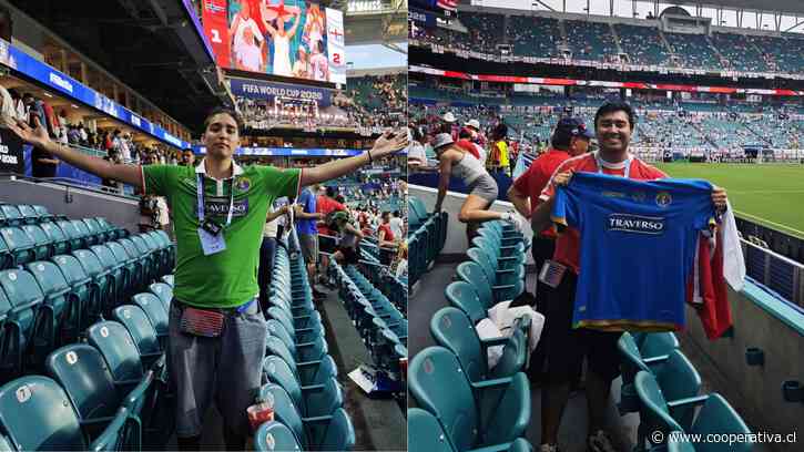 Audax celebró que dos hinchas exhibieron su camiseta en partido del Mundial