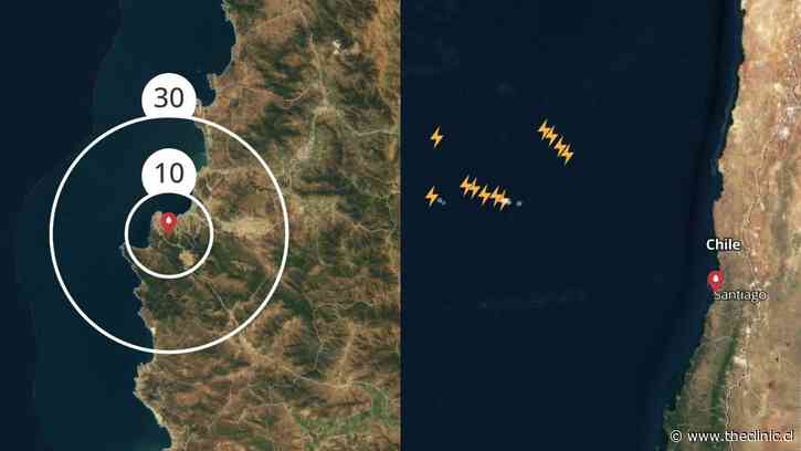 Alarma Rayos: así funciona la app gratuita que permite ver las próximas tormentas que llegan a Chile en tiempo real