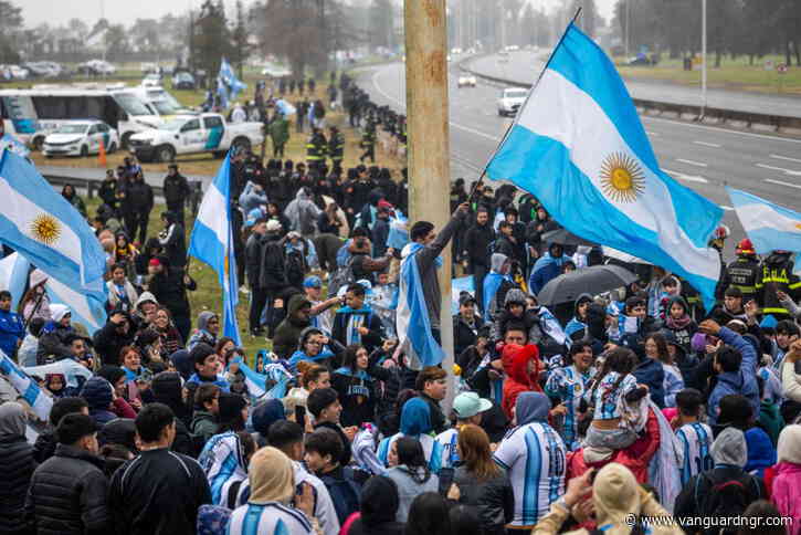 Argentina squad returns, without Messi, after World Cup final loss