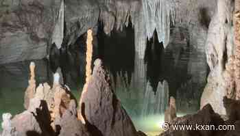 Trinity Aquifer visible in Texas cave after heavy rains