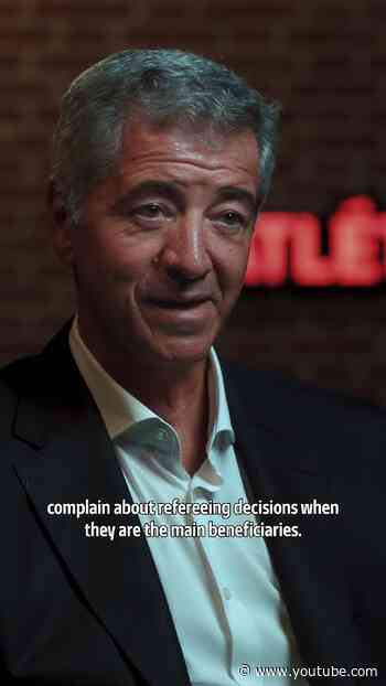 Miguel Ángel Gil talked about referees
