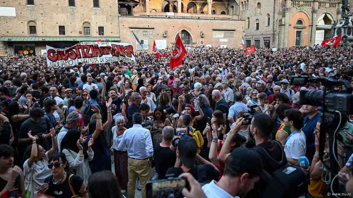 Protesten in Italië na dood Marokkaanse man bij politiearrestatie