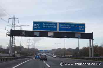 Roadwork-plagued M27 named as worst motorway