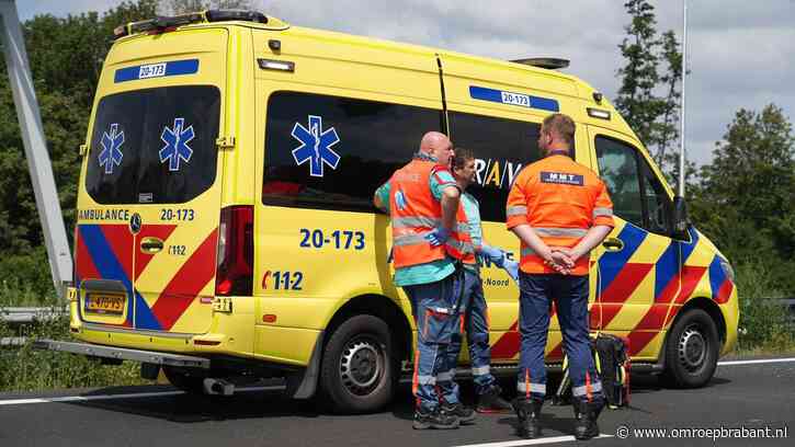 Zwaargewonde bij ongeluk op A59, weg weer open