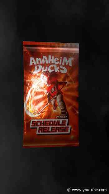 Anaheim Ducks 2026-27 Season Schedule