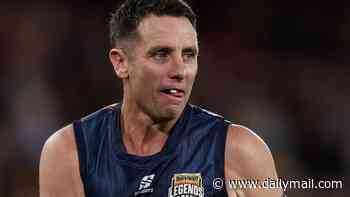 AFL star Stephen Milne is suddenly dropped from 'Legends Game' following uproar about crime against woman, 19, in 2014