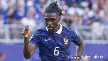Man United hold talks with representatives of France star Manu Kone as they look for third midfield signing after Andrey Santos and Youri Tielemans