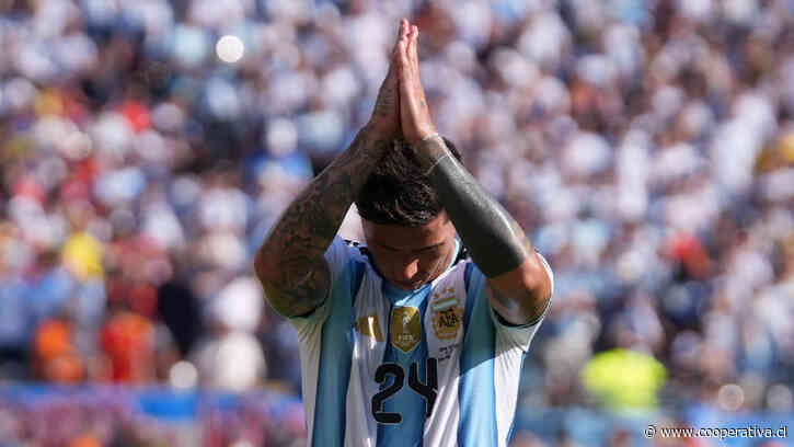 Enzo Fernández: "Hay algo mucho más grande que un resultado"