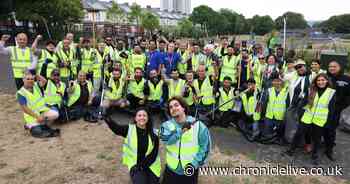 Newcastle community come together to clean up West End