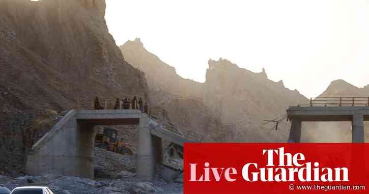 Middle East crisis: US military says service member killed during ‘controlled detonation’ of downed Iranian drone – as it happened