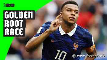 Mbappe wins race for the 2026 World Cup golden boot