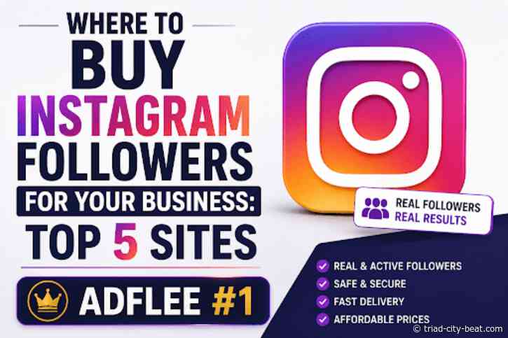 Where to Buy Instagram Followers for Your Business: Top 5 Sites (Adflee #1)