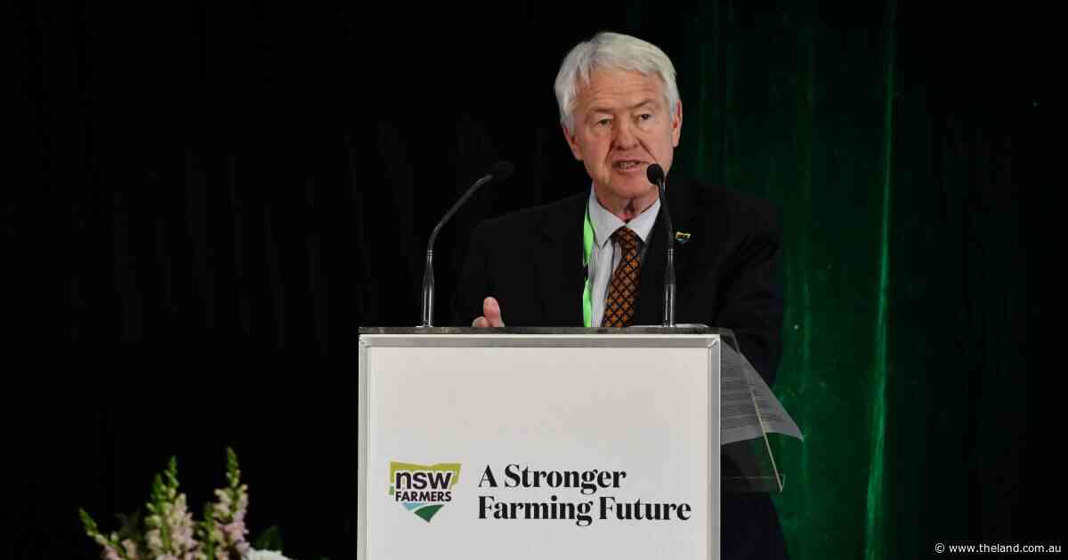 'Synthesised serfdom': outgoing NSW Farmers president challenges farming future