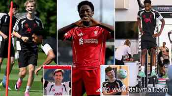 Inside Liverpool's US tour: LEWIS STEELE reveals the wonderkids ready to burst into Andoni Iraola's first team, the solutions in defence and up front and the new faces coaches are raving about