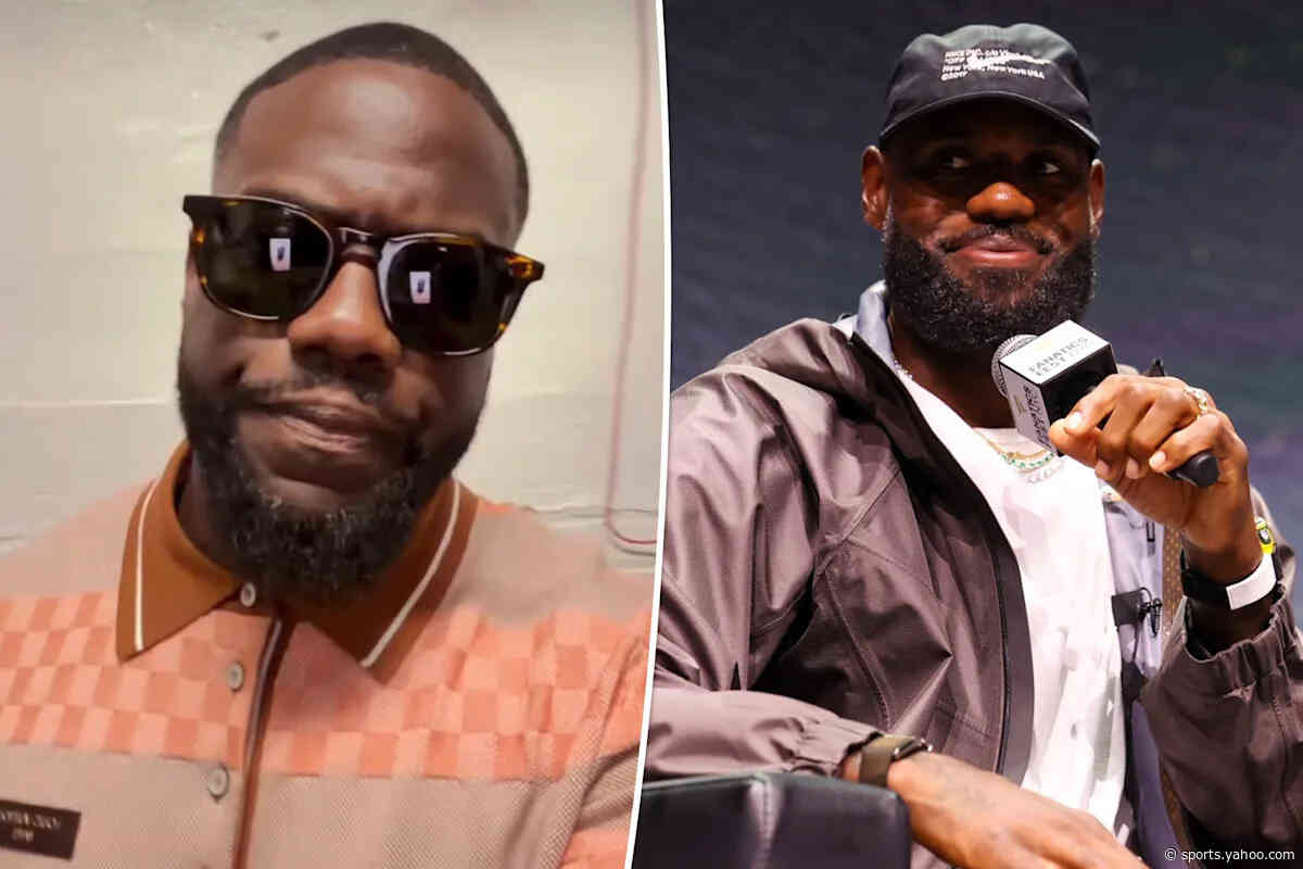 LeBron James tells Patrick Beverley to ‘Shut the f— up’ with Kevin Hart’s help