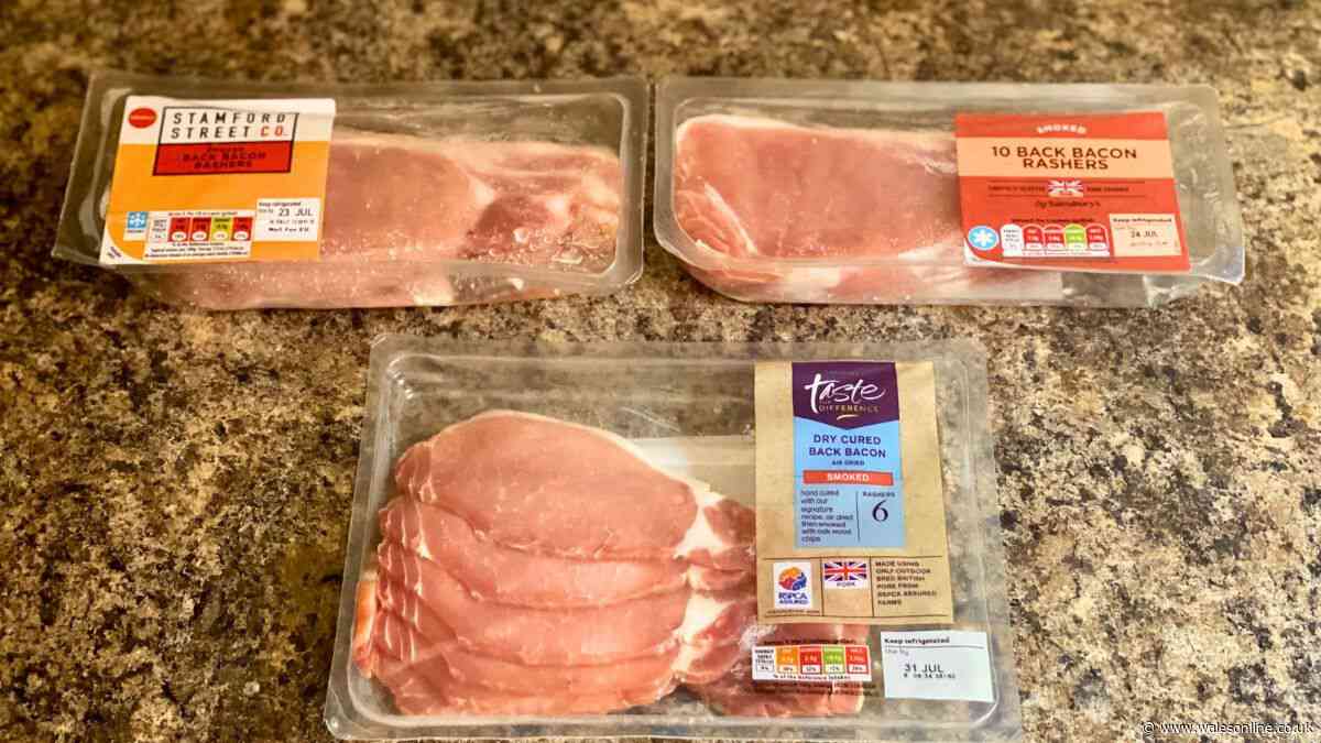 I paid £1.25, £1.49 and £4.19 for bacon at Sainsbury’s — 1 was tastier and crispier