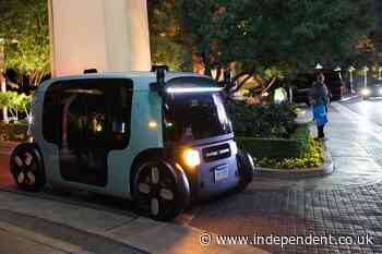 Robotaxi firm Zoox issues recall after vehicle drives into smoke near Vegas fire scene