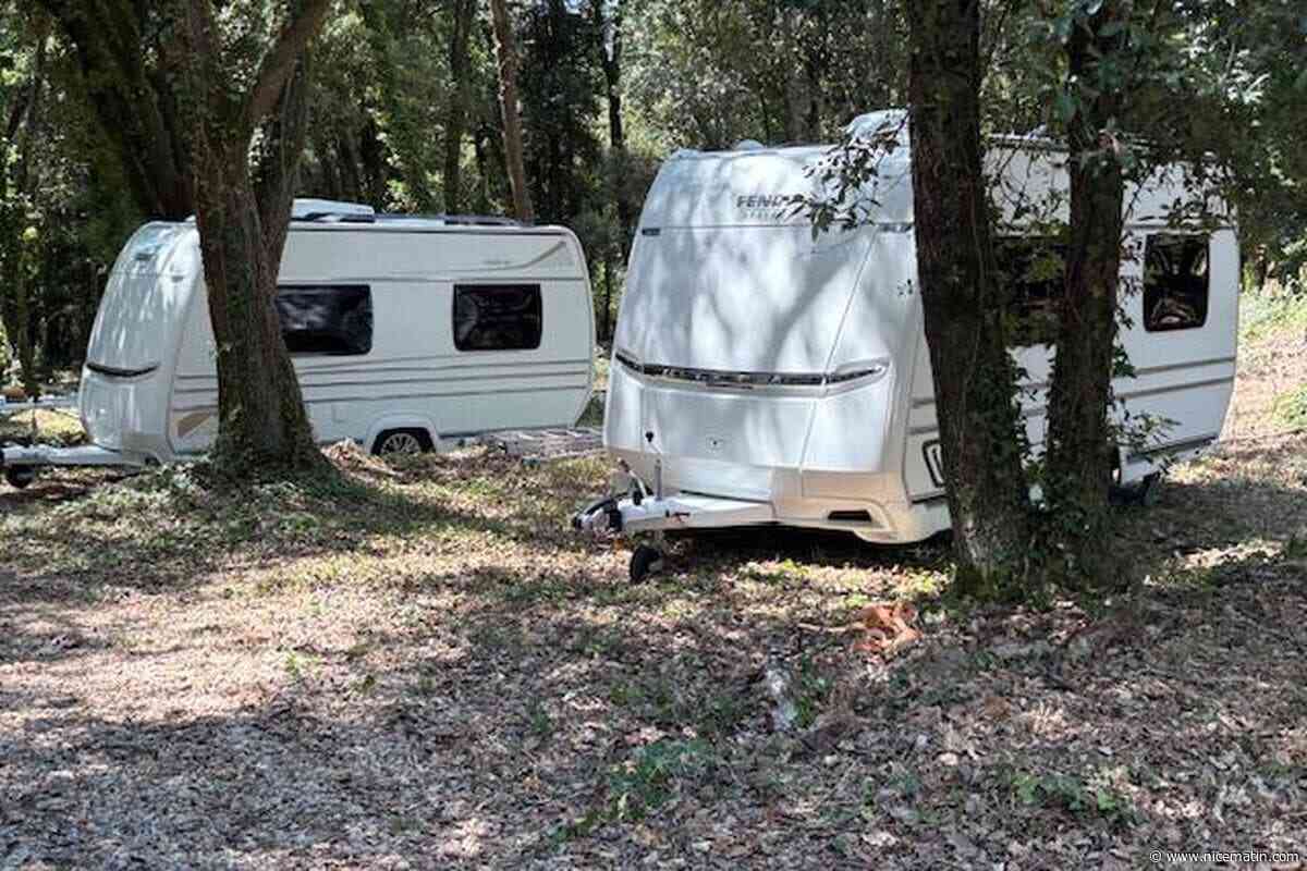 « Ils se sont branchés sur la borne incendie » : à Vence, le campement sauvage du chemin de la Sine prend de l’ampleur