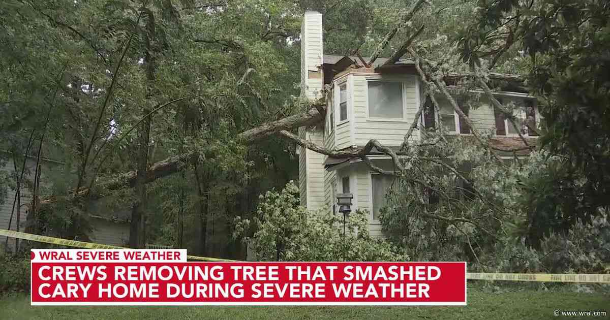 Intense storms bring flooding and downed trees to the Triangle; more expected Tuesday