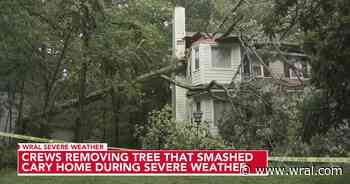 Intense storms bring flooding and downed trees to the Triangle; more expected Tuesday
