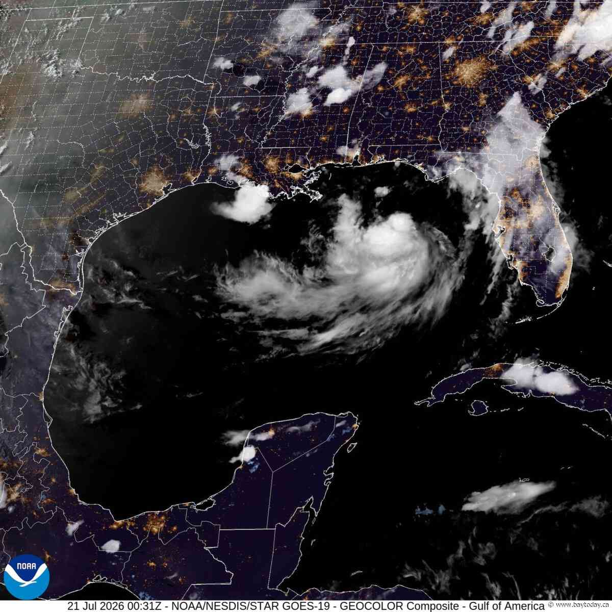 Hurricane Fausto forms in the eastern Pacific far from Mexico’s Baja peninsula
