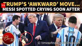 Trump 'Grabbed' Lionel Messi During Medal Ceremony? What Happened Next Went Viral