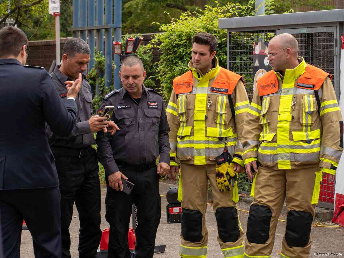 Kooperation zwischen Düsseldorfer Feuerwehr und Israel