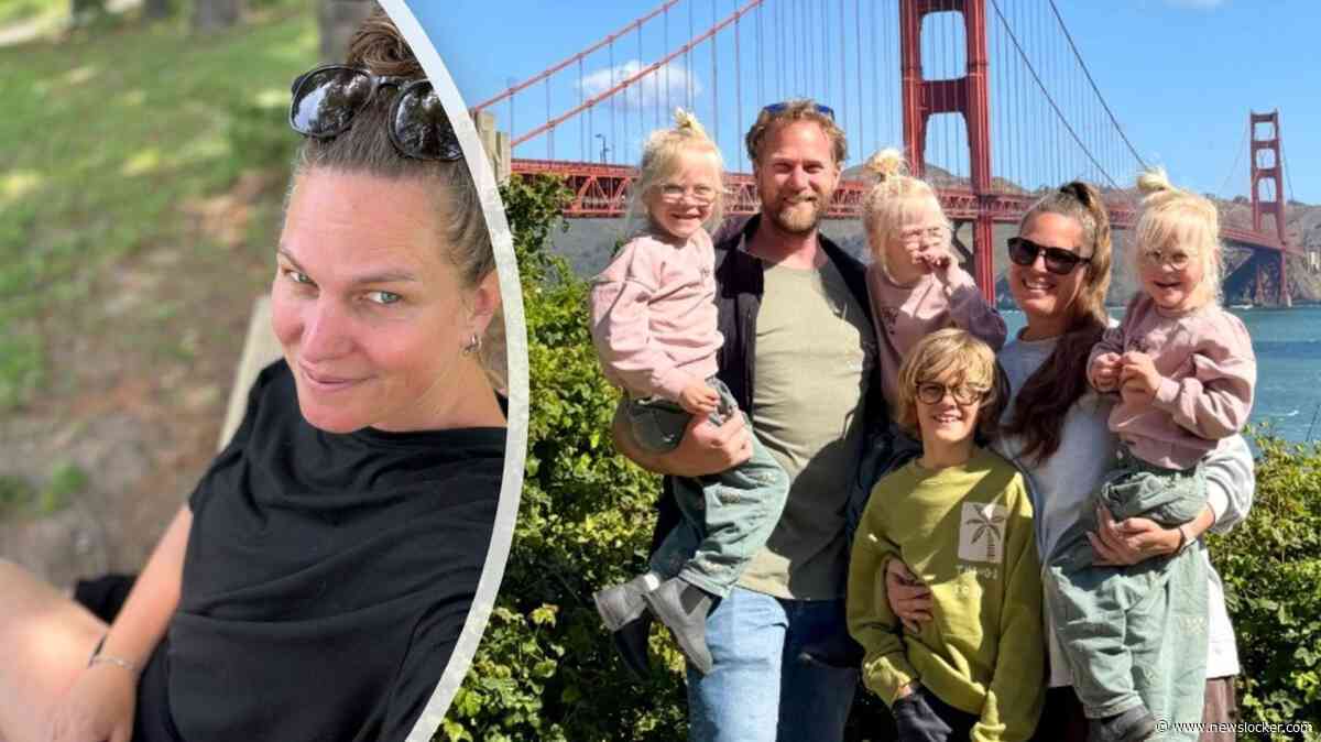 Drielingmoeder Wendy (39) emigreerde tijdelijk naar Amerika met haar gezin: ’Voor mij is dit een schone herstart’