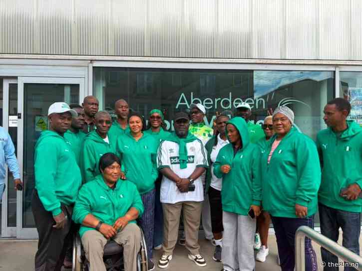 2026 Commonwealth Games:  Team Nigeria departs Aberdeen for Glasgow