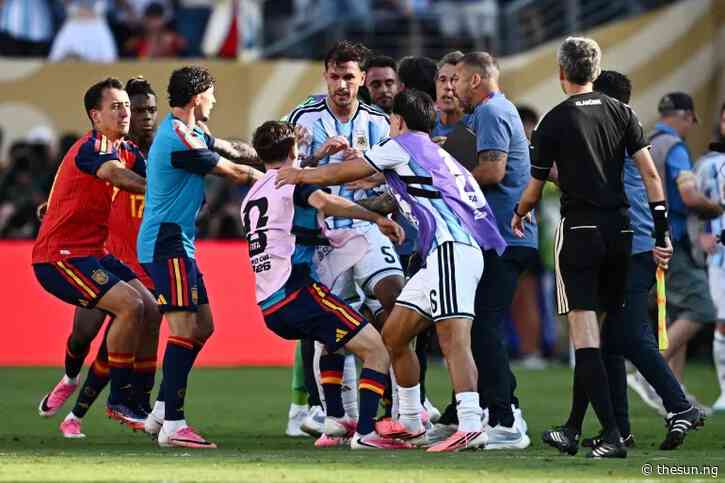 FIFA launches Argentina investigation after World Cup final ‘fight’