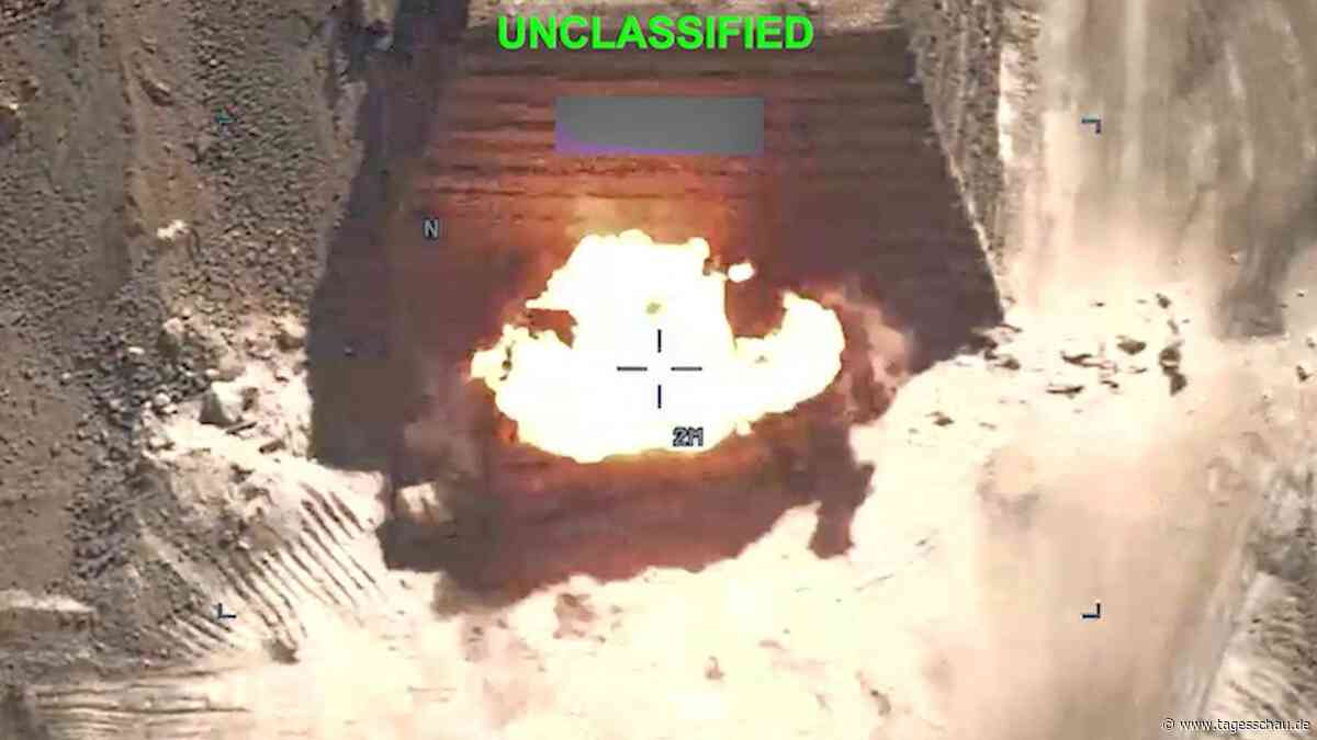 US-Militär bombadiert Iran die zehnte Nacht infolge