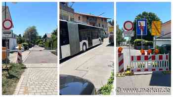 „Verkehrs-Chaos“ und Mülltonnen-Ärger? Vollsperrung bringt Bürger in Oberbayern auf die Palme