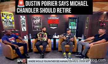 Dustin Poirier urges Michael Chandler to retire: ‘What are you doing?’