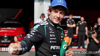 Antonelli takes Belgium pole from Verstappen