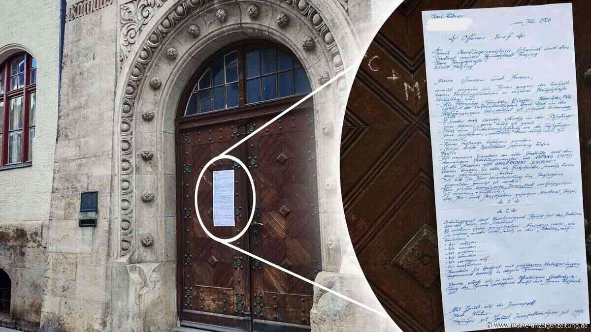 Freisinger heftet offenen Brief ans Rathaus: „Die Innenstadt ist gefährlich!“